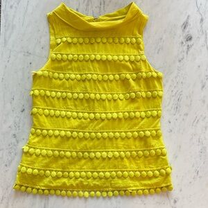 J Crew Yellow Blouse